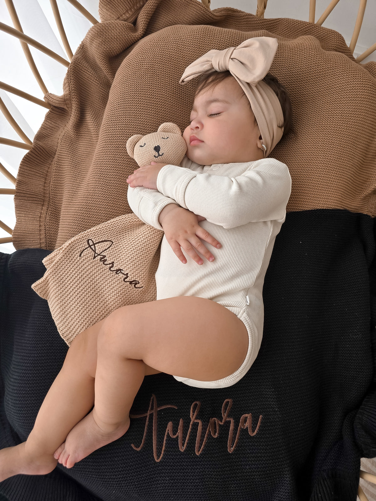My Little Bear Comforter - Oat