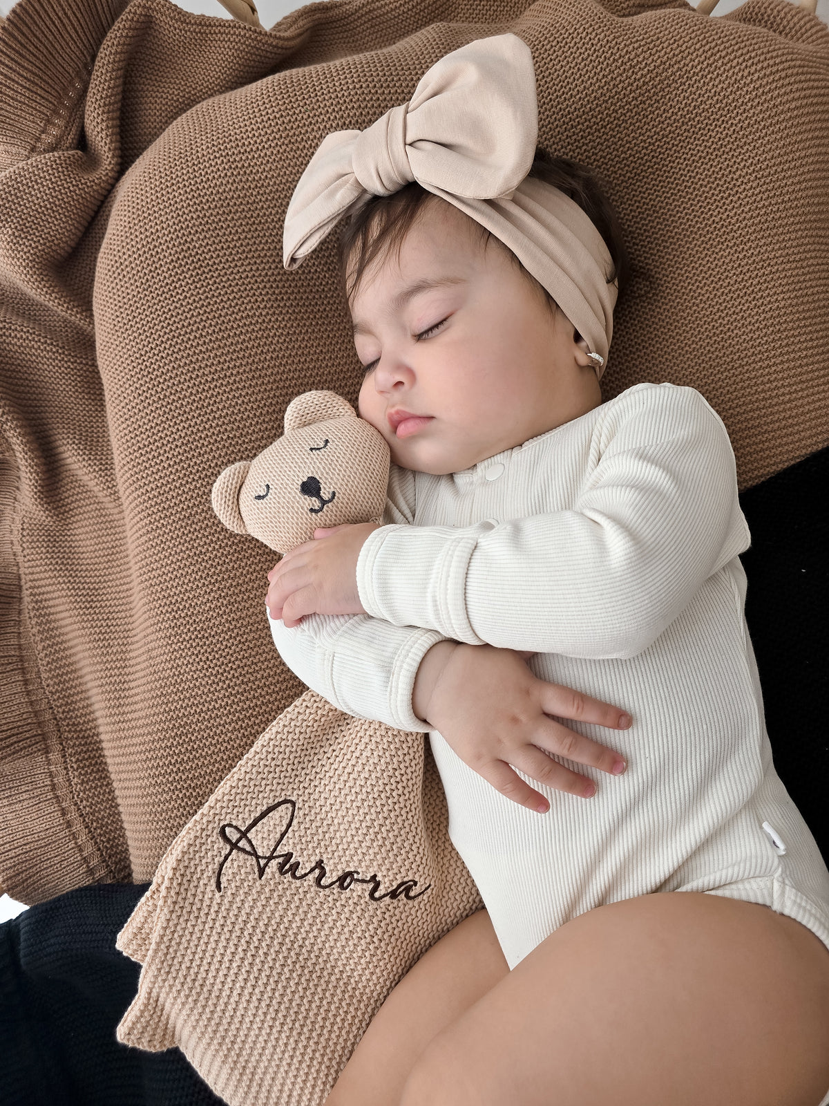 My Little Bear Comforter - Oat