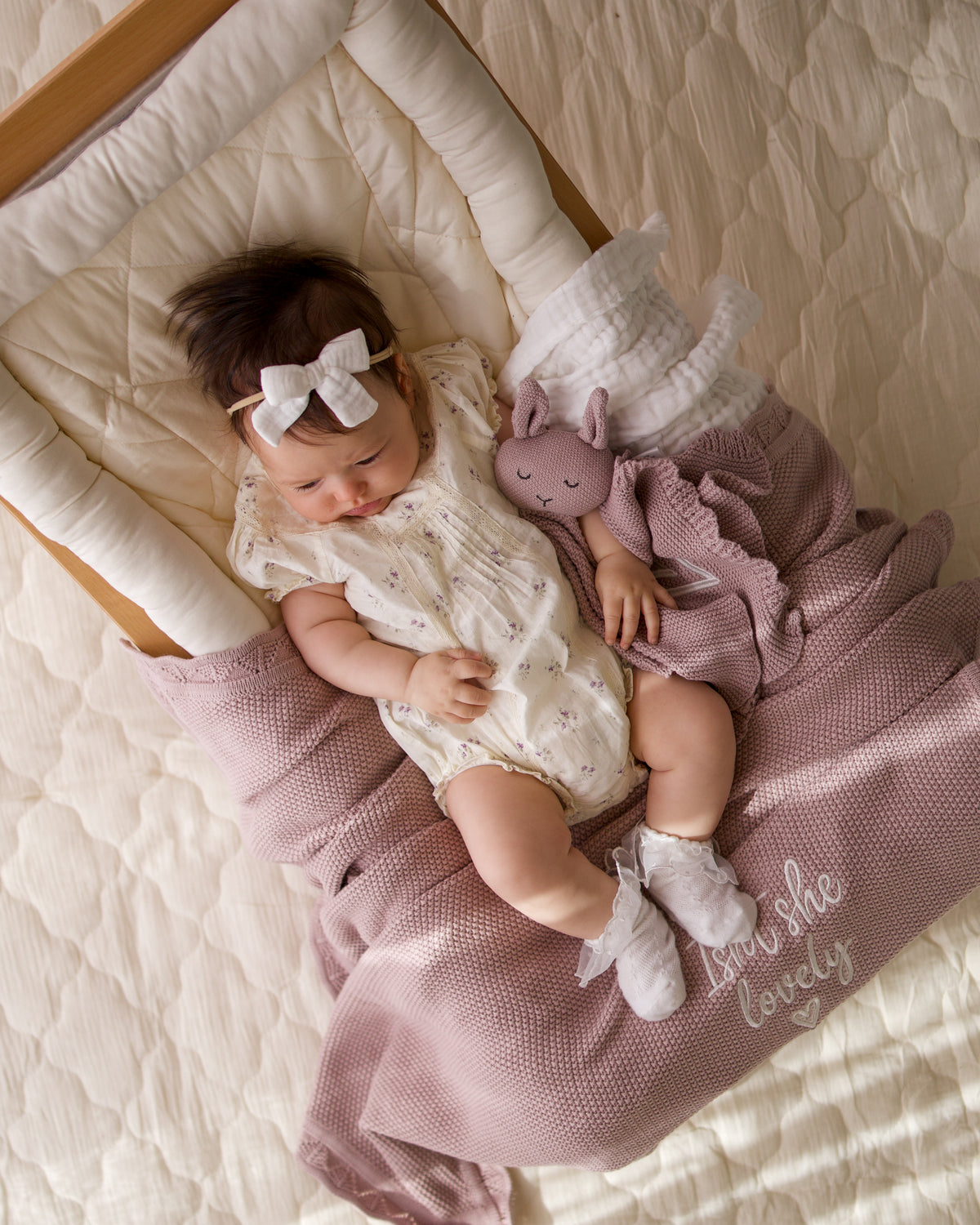 Lilac Heart Comforter