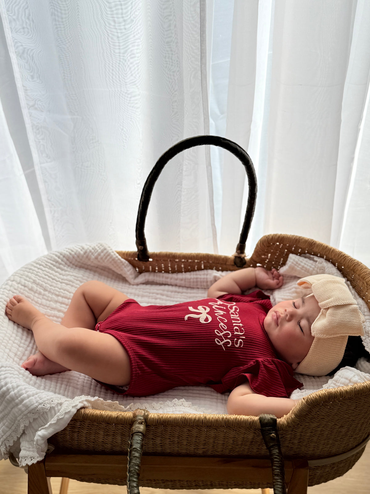 Santa's Princess Frill Romper
