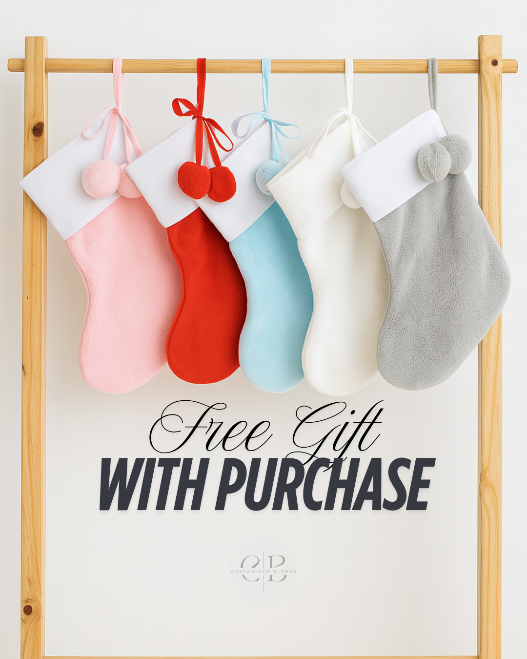 Red Embroidered Velvet Santa Sack + BONUS STOCKING
